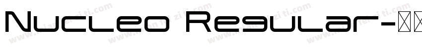 Nucleo Regular字体转换